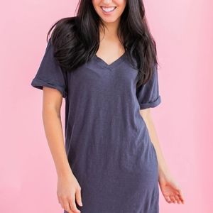 Ava Oversized Tee Dress